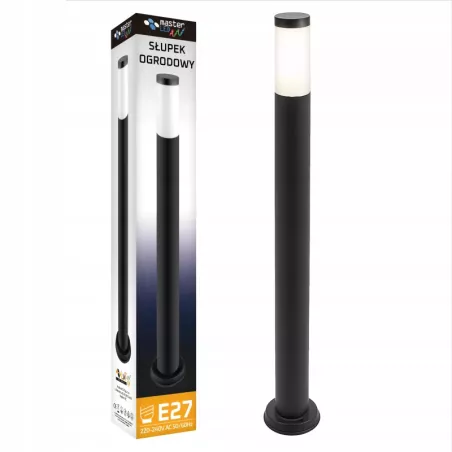 Lampa LED stojąca Ogrodowa słupek 80cm zewnętrzna E27 LED-5903002033821