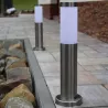 Lampa ogrodowa 45cm stojąca słupek E27 zewnętrzna-5903002038192