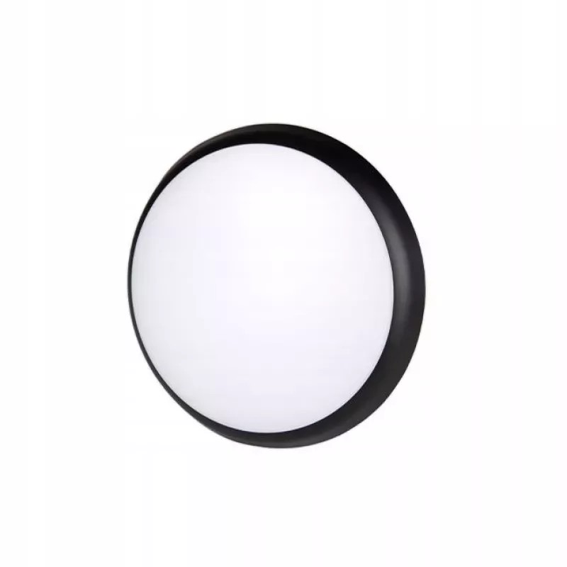 Plafon LED lampa sufitowa natynkowa 18W czarny 4000K IP65 czujnik VIP-5904703008767