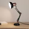 Lampka Na Biurko Biurkowa Nocna szkolna E27 LED Kreślarska Regulowana-5904703009405