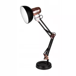 Lampka Na Biurko Biurkowa Nocna szkolna E27 LED Kreślarska Regulowana-5904703009405