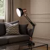 Lampka Na Biurko Biurkowa Nocna szkolna E27 LED Kreślarska Regulowana-5904703009405
