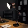 Lampka Na Biurko Biurkowa Nocna szkolna E27 LED Kreślarska Regulowana-5904703009405