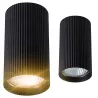 OPRAWA NATYNKOWA LED SUFITOWA LUCERNO GU10 CZARNA IP20 SPOT TUBA SUFITOWA-5904703021667