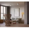 Tuba sufitowa lampa spot natynkowa ryflowana długa smukła biała GU10 IP20-5904703021650