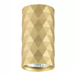 GLAMOUR OKRĄGŁA NATYNKOWA ZŁOTA 35W IP20 ALUMINIUM-5904703022060