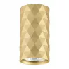 GLAMOUR OKRĄGŁA NATYNKOWA ZŁOTA 35W IP20 ALUMINIUM-5904703022060