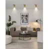 OPRAWA NATYNKOWA LED SUFITOWA LUCERNO GU10 ZŁOTA IP20 SPOT TUBA SUFITOWA-5904703021674