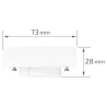 Żarówka LED GX53 8W 6500K biała zimna 720lm płaska mocna energooszczędna-5904703026280