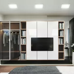 Panel LED Plafon kwadratowy natynkowy oprawa sufitowa 18W-5903002031216
