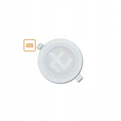 PANEL 6W LED 4000-4500K Ø118MM BIALY NEUTRALNY-5903002031018