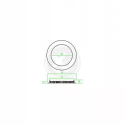PANEL 6W LED 4000-4500K Ø118MM BIALY NEUTRALNY-5903002031018