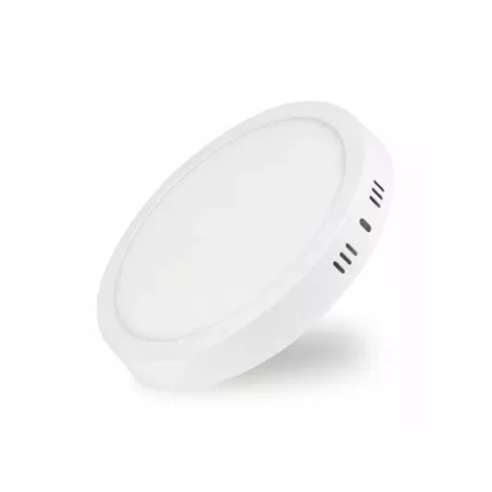 Panel LED natynkowy okrągły D21/18W/4000K biały-5903002031247