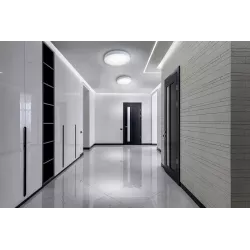 Panel LED Natynkowy Plafon Sufitowy Lampa Okrągła Proma 24W 4000K-5903002031155