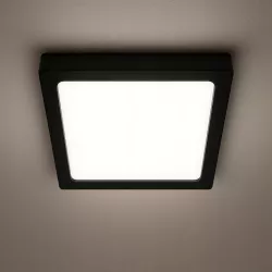 Panel LED natynkowy lampa plafon oprawa 18W biały neutralny kwadratowy-5908263383449