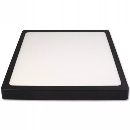Panel LED 24W kwadrat natynkynkowy czarny dzienny-5908263383456