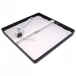 Panel LED 24W kwadrat natynkynkowy czarny dzienny-5908263383456