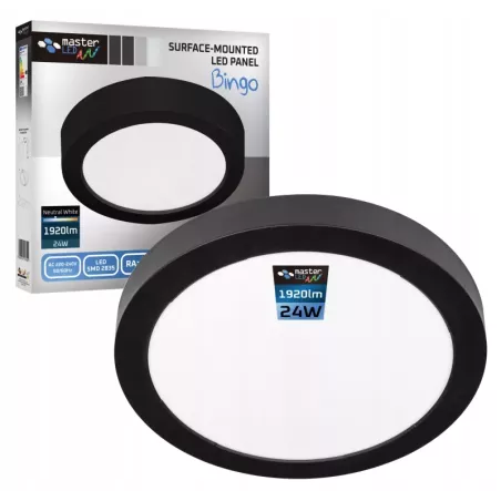 Plafon LED panel NATYNKOWY 24W 4000K sufitowy oprawa LAMPA biały neutralny-5904703001553