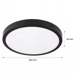Plafon LED panel NATYNKOWY 24W 4000K sufitowy oprawa LAMPA biały neutralny-5904703001553