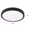 Plafon LED panel NATYNKOWY 24W 4000K sufitowy oprawa LAMPA biały neutralny-5904703001553