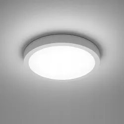 Lampa sufitowa plafon led 4000K NATYNKOWY 12W panel okrągły LAMPA oprawa-5904703016984