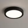 Lampa sufitowa plafon led 4000K NATYNKOWY 12W panel oprawa CZARNY-5904703017011