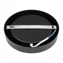 Lampa sufitowa plafon led 4000K NATYNKOWY 12W panel oprawa CZARNY-5904703017011