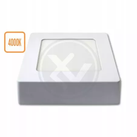 Panel LED natynkowy kwadrat Bingo 6W 4000K-5904703017035
