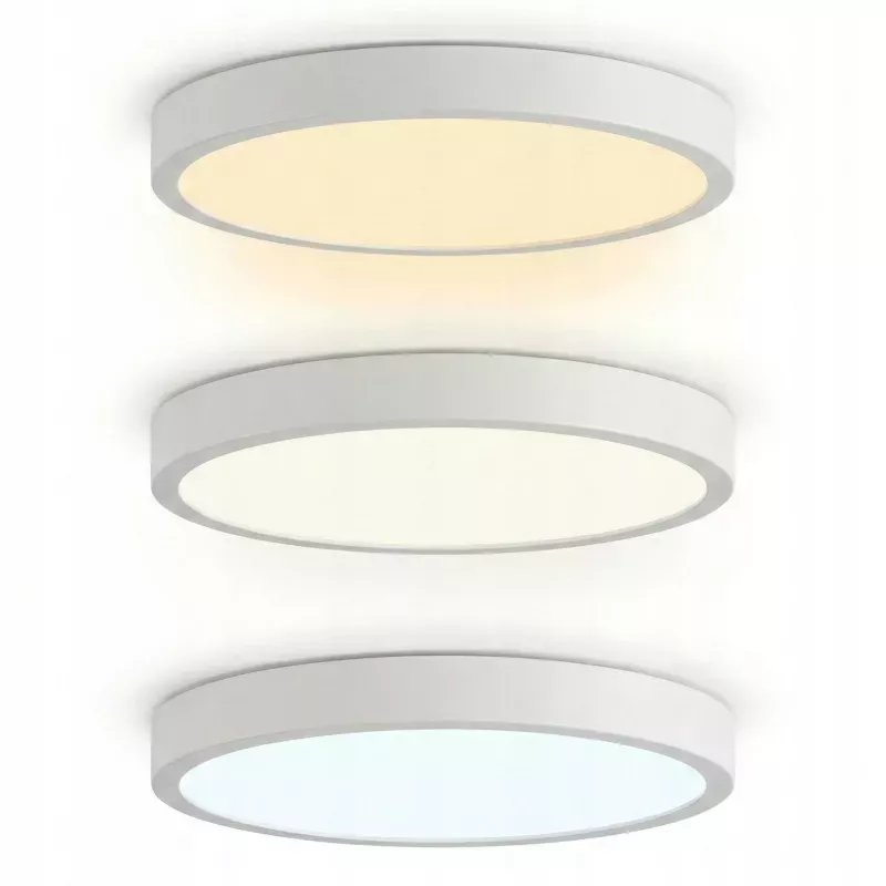 Plafon LED LAMPA Sufitowa Natynkowa 18W REGULOWANA 3CCT 2700/4000/6500K-5904703016922