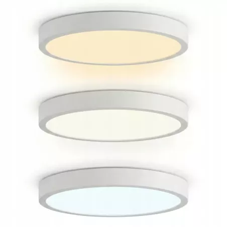 Plafon LED LAMPA Sufitowa Natynkowa 18W REGULOWANA 3CCT 2700/4000/6500K-5904703016922