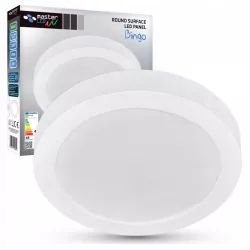 PLAFON LED PANEL NATYNKOWY NIEMRUGAJĄCY lampa 18W 4000K-5904703016991