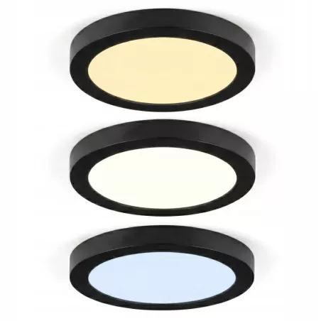 Plafon LED LAMPA Sufitowa Natynkowa 12W REGULOWANA 3CCT 2700/4000/6500K-5904703017134