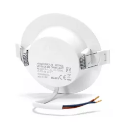 Downlight podtynkowy LED E6 4W okrągły 3000K ciepły - 8433325210007