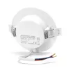 Podtynkowy okrągły downlight LED E6 4W Żółte światło - 8433325210007