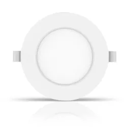 Podtynkowy okrągły downlight LED E6 4W Żółte światło - 8433325210007