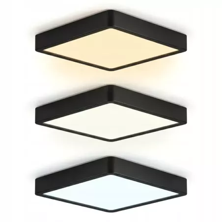 Plafon LED LAMPA Sufitowa Natynkowa 24W REGULOWANA 3CCT 2700/4000/6500K-5904703017189