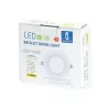 Downlight podtynkowy LED E6 4W okrągły 3000K ciepły - 8433325210007