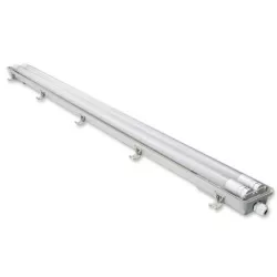Oprawa LED 120cm 2x36W Clear z tubami LED 4000K-5904703013143