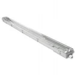 Oprawa Sufitowa Lampa Hermetyczna LED Komplet Tuby 2x36W IP65 120cm Zimna-5904703013174