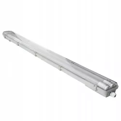Oprawa Sufitowa Lampa Hermetyczna LED Komplet Tuby 2x36W IP65 120cm Zimna-5904703013174