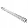 Oprawa Sufitowa Lampa Hermetyczna LED Komplet Tuby 2x36W IP65 120cm Zimna-5904703013174