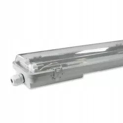Oprawa Sufitowa Lampa Hermetyczna LED Komplet Tuby 2x36W IP65 120cm Zimna-5904703013174