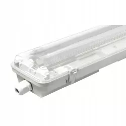Oprawa Sufitowa Lampa Hermetyczna LED Komplet Tuby 2x36W IP65 120cm Zimna-5904703013174