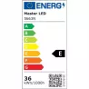 Oprawa Sufitowa Lampa Hermetyczna LED Komplet Tuby 2x36W IP65 120cm Zimna-5904703013174