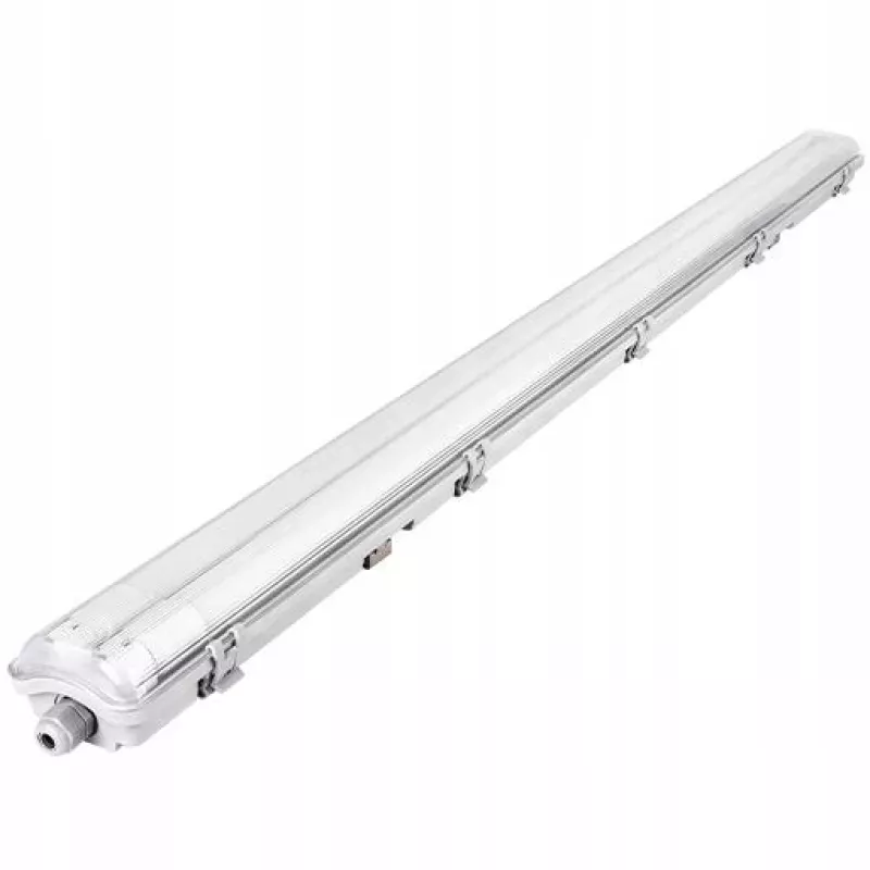 LAMPA OPRAWA LED NATYNKOWA SUFITOWA LINIOWA CW BARWA ZIMNA IP65 2x36W 120cm-5904703018391