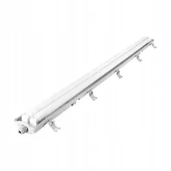 LAMPA OPRAWA LED NATYNKOWA SUFITOWA LINIOWA CW BARWA ZIMNA IP65 2x36W 120cm-5904703018391