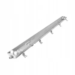 LAMPA OPRAWA LED NATYNKOWA SUFITOWA LINIOWA CW BARWA ZIMNA IP65 2x36W 120cm-5904703018391