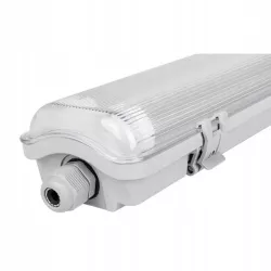 LAMPA OPRAWA LED NATYNKOWA SUFITOWA LINIOWA CW BARWA ZIMNA IP65 2x36W 120cm-5904703018391