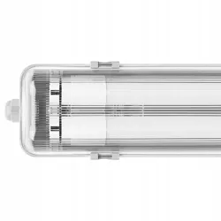 LAMPA OPRAWA LED NATYNKOWA SUFITOWA LINIOWA CW BARWA ZIMNA IP65 2x36W 120cm-5904703018391