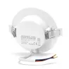 Downlight podtynkowy LED E6 4W okrągły 4000K neutralny - 8433325210014